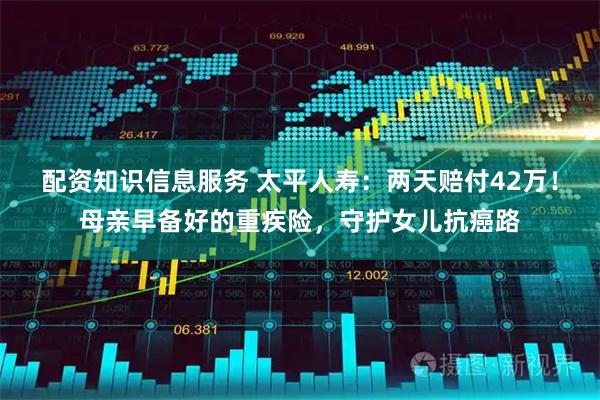 配资知识信息服务 太平人寿：两天赔付42万！母亲早备好的重疾险，守护女儿抗癌路